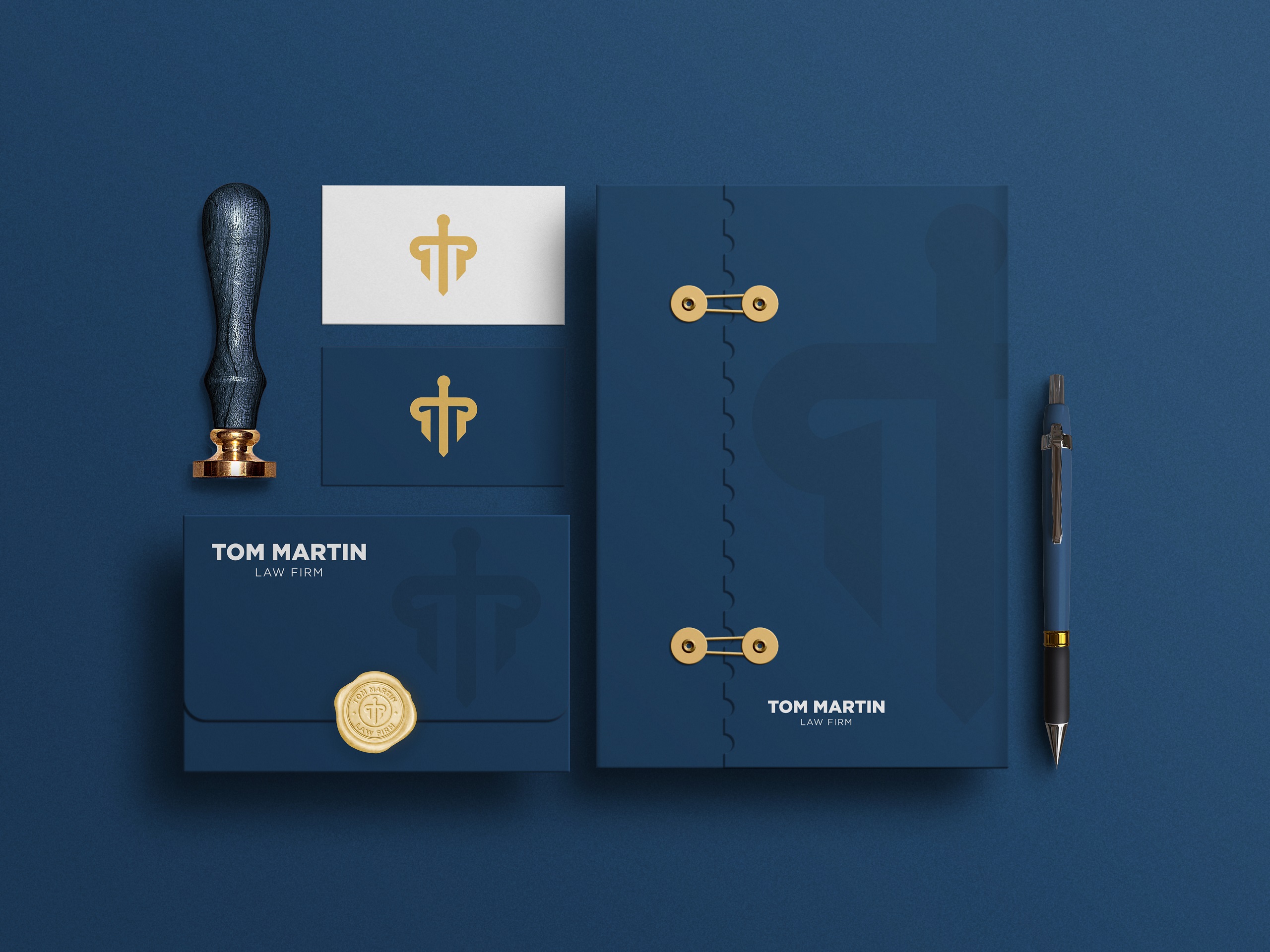logo and branding project for a law firm
